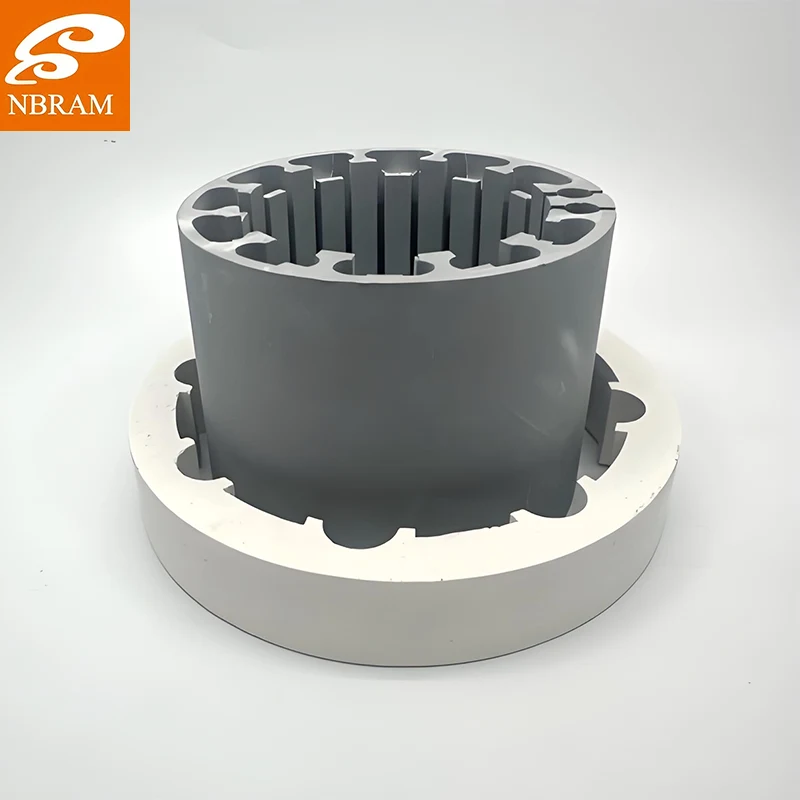 Sic Keramisk ring kiselkarbid Sic tätningsring kiselkarbid Keramiska strukturdelar