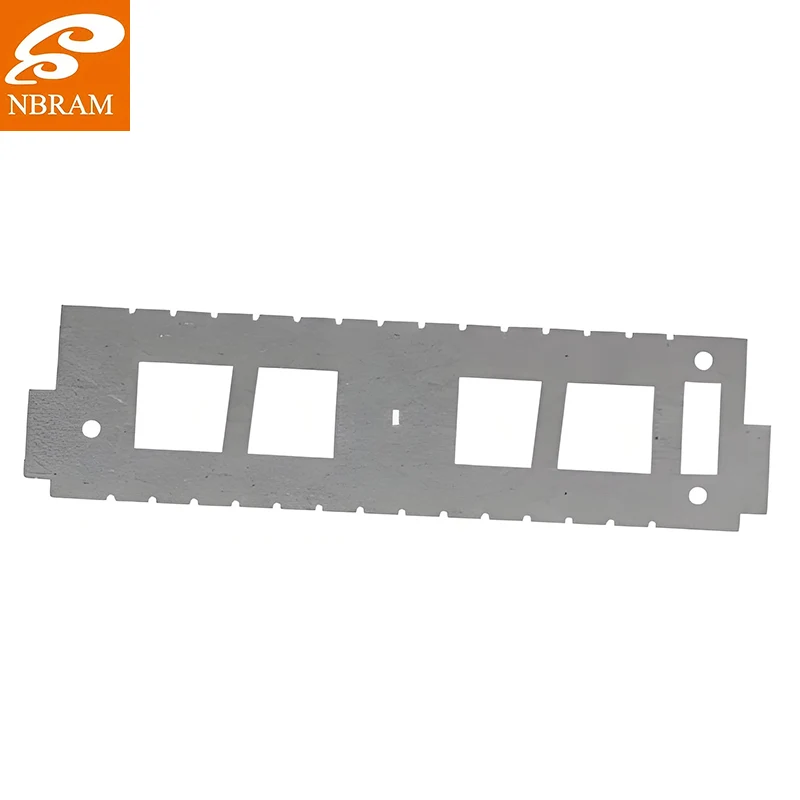 Stämplat glimmerstöd för värmeelement